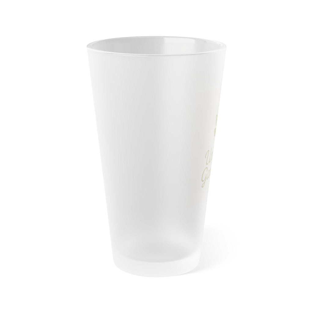 Frosted Pint Glass, 16oz